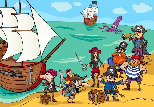 دزد دریایی بد اخلاق | قصه های کودکانه